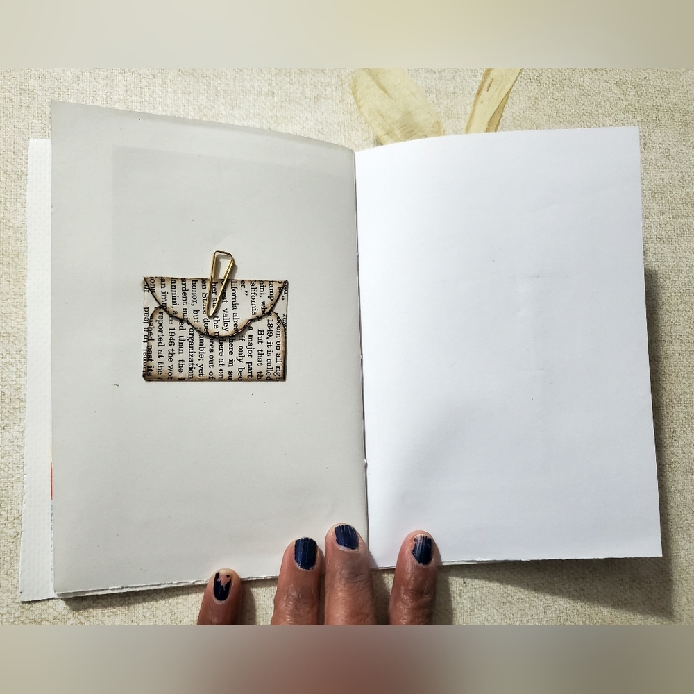 🙏 HAND CRAFTED Junk journal writing note paper, pockets, cards, ephemera - Picture 8 of 17